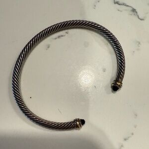 David Yurman Classic Cable Bracelet - Black Onyx